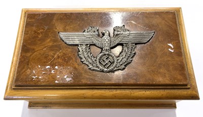 Lot 108 - Third Reich interest - Officers cigarette box...