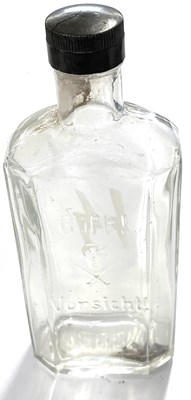 Lot 109 - Third Reich Fantasy SS poison bottle stamped...