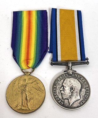 Lot 380 - Great War Machine Gun Medal Pair, comprising...