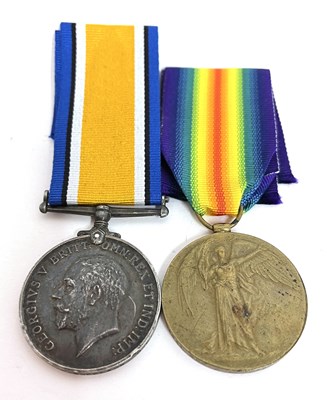 Lot 396 - Great War Royal Engineers Medal Pair,...