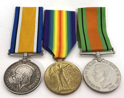 Lot 384 - Great War Liverpool Regiment Medal Pair,...