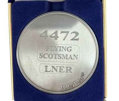 Lot 237 - A commemorative silver award medallion to 4472...