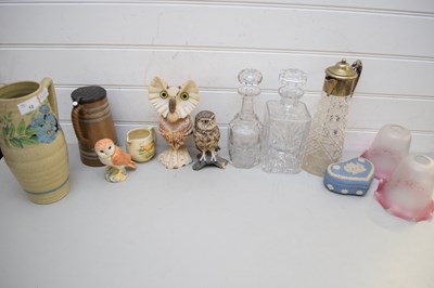 Lot 12 - MIXED LOT GLASS AND CERAMICS TO INCLUDE...