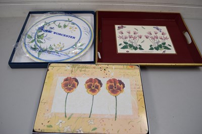 Lot 54 - BOXED PORTMEIRION PLACE MATS, ROYAL WORCESTER...