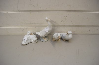 Lot 55 - COLLECTION OF NAO MODELS OF DUCKS AND DUCKLINGS