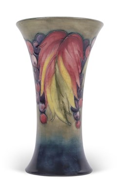 Lot 54 - Moorcroft Leaf and Berry Vase