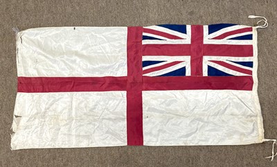 Lot 321 - An aged British union Jack set with the...