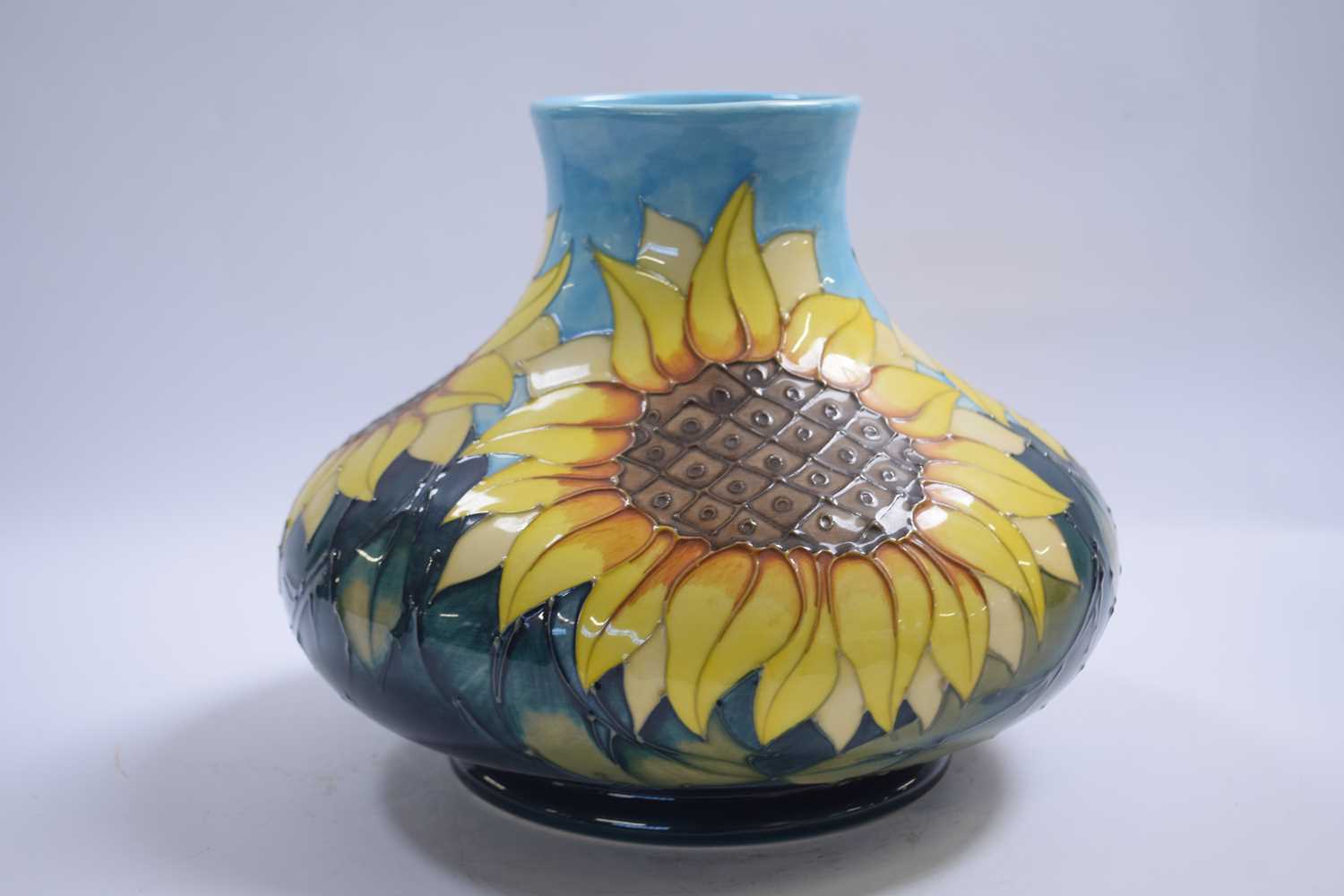 Lot 288 - Moorcroft Sunflower Vase