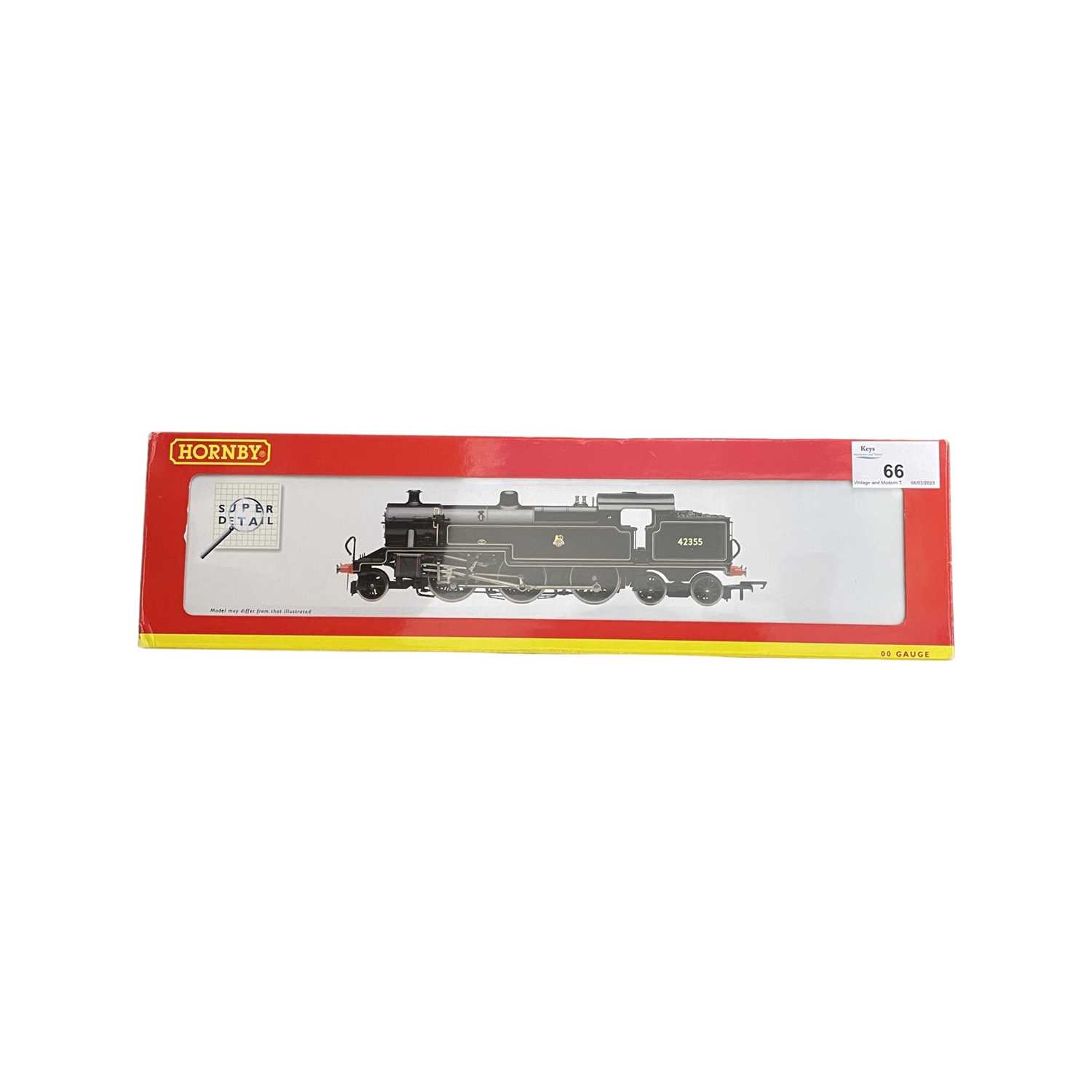 Lot 66 - A boxed Hornby 00 gauge R2223 BR Fowler 2-6-4T...