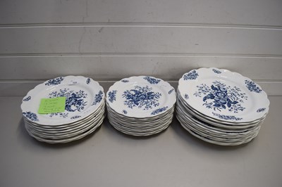 Lot 123 - QUANTITY OF BOOTHS PEONY PATTERN DINNER AND...