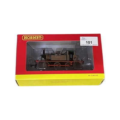 Lot 101 - A boxed Hornby 00 gauge R3247 0-6-0 LB&SCR...