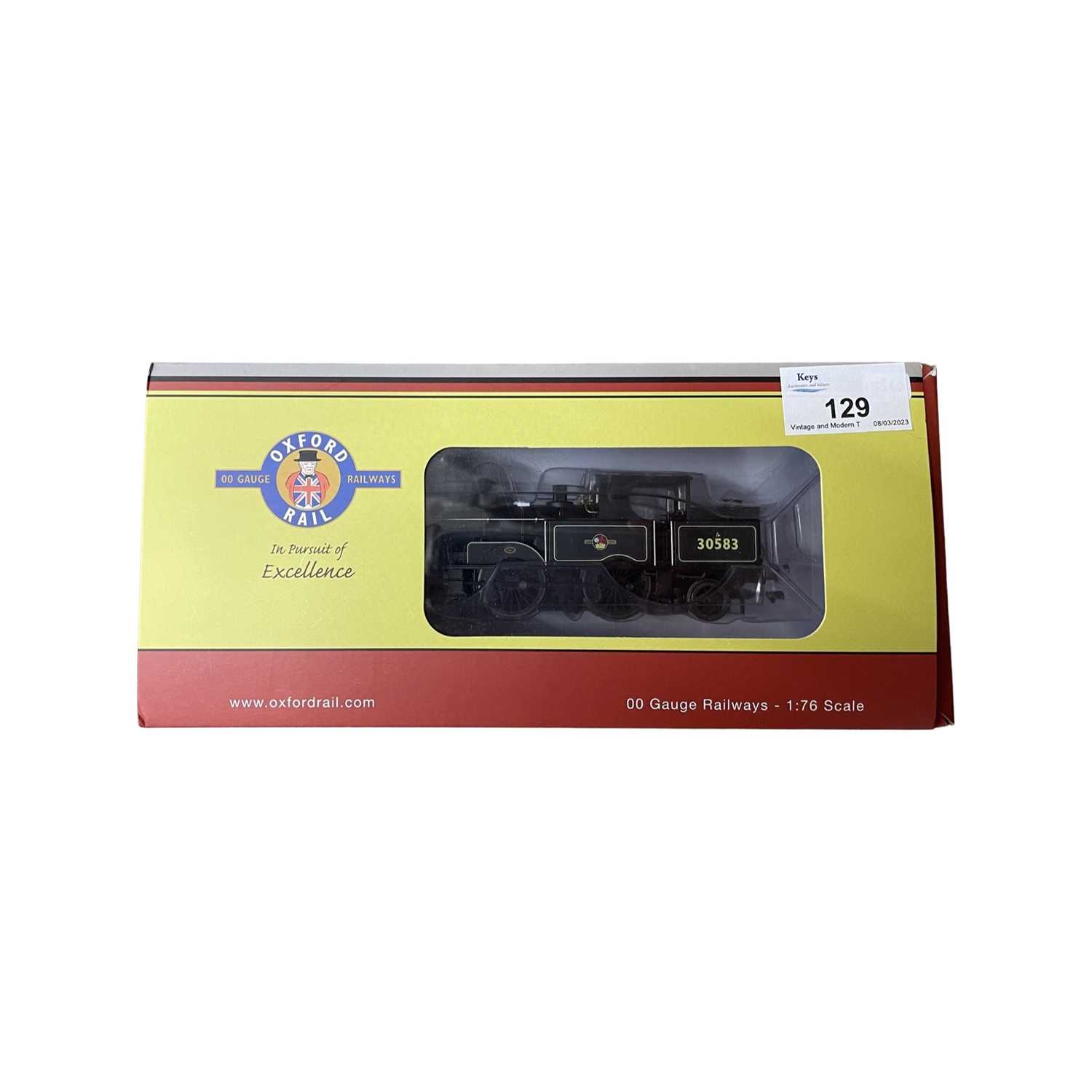 Lot 129 - A boxed Oxford Rail 00 gauge locomotive, 30583