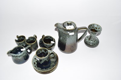 Lot 6 - Quantity of Fosters mottled glazed tea ware...