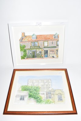 Lot 44 - Jerry Fearnley, two studies Norwich Castle and...