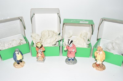 Lot 75 - Four John Beswick Wind in the Willows models