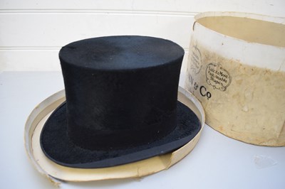 Lot 151 - VINTAGE TOP HAT MARKED TO THE INTERIOR 'WEST...