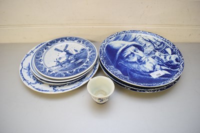 Lot 152 - MIXED LOT DECORATED PLATES TO INCLUDE SOME...