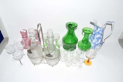 Lot 140 - Mixed Lot: Various drinking glasses, small...