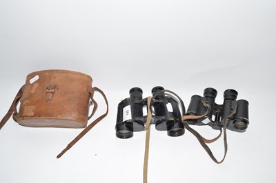 Lot 145 - Two pairs of vintage binoculars