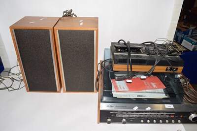 Lot 152 - Vintage GEC sound deck stereo system together...