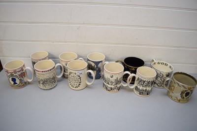 Lot 154 - COLLECTION VARIOUS WEDGWOOD DECORATED MUGS TO...