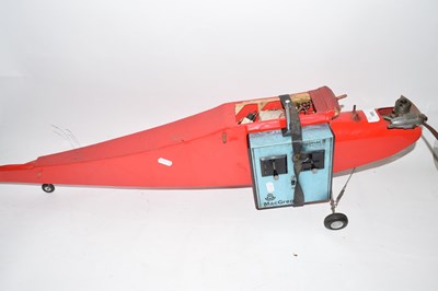 Lot 189 - Body of a MacGregor model plane, lacking wings