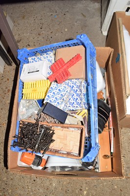 Lot 232 - One box of various assorted garage clearance...