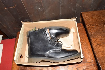 Lot 392 - Pair of Air Wair gents black boots - Size 9