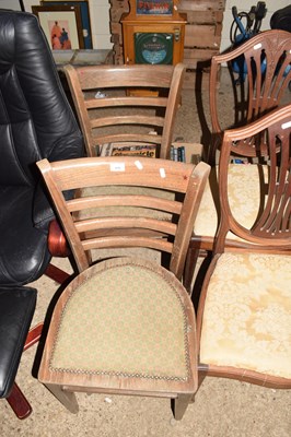 Lot 410 - Pair of kitchen chairs