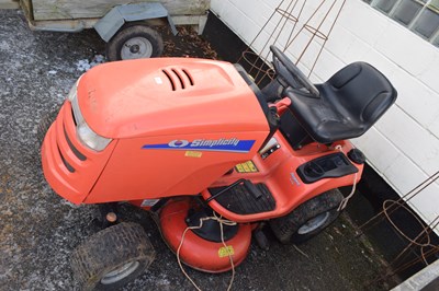 Lot 471 - Simplicity Regent ride on mower