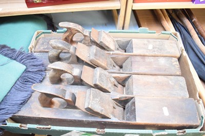 Lot 508 - BOX CONTAINING FOUR LARGE BLOCK PLANES