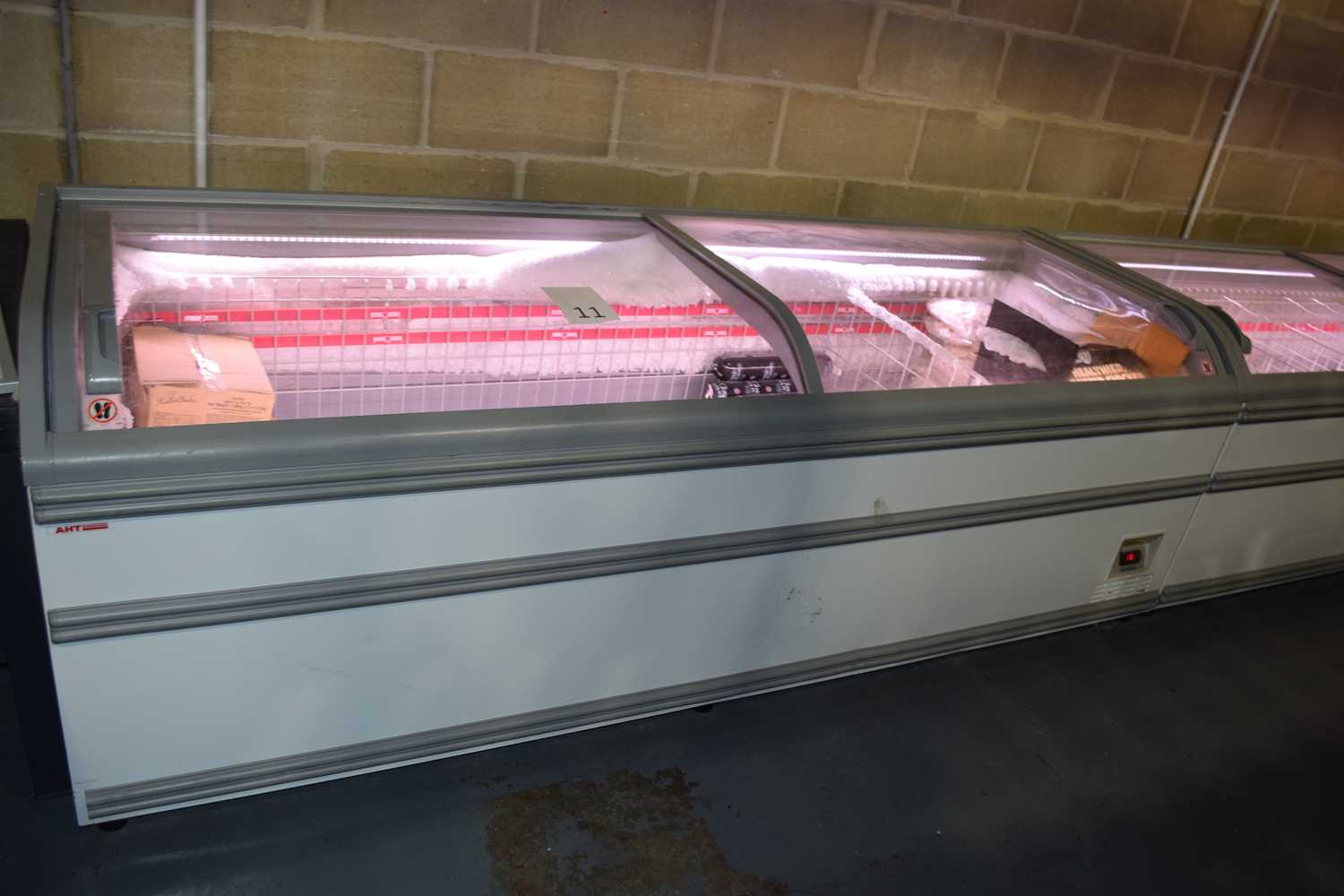 Lot 11 AHT 2.5 metre commercial display freezer