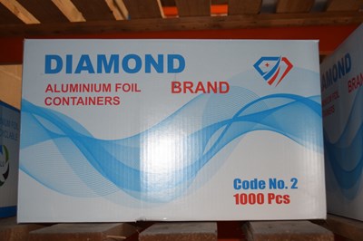 Lot 15 - Two boxes of Diamond brand aluminium foil...