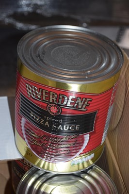 Lot 32 - Ten 3kg tins of Riverdene Spiced Pasta Sauce