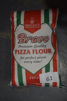 Lot 61 - Two 16kg bags of pizza flour