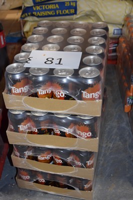 Lot 81 - Four cartons of Orange Tango each containing...