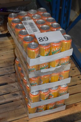 Lot 89 - Five cartons of Pepsico Miranda Orange, each...