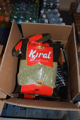 Lot 116 - 10x500g bags of Dried Mint. Best Before Date:...