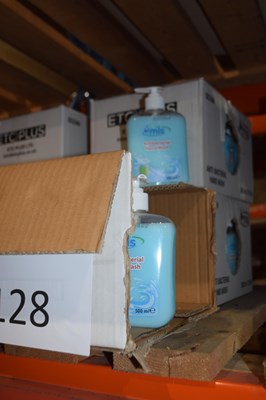 Lot 128 - Two full boxes of Anti-Bacterial Hand Wash...