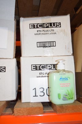 Lot 130 - Four boxes of Anti-Bacterial Hand Wash, each...