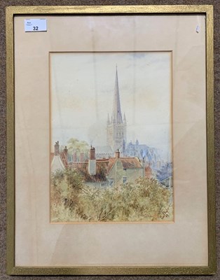 Lot 32 - Cecil Tayler, (British, 20th century), a view...