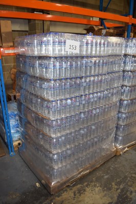 Lot 153 - Large pallet of bottled water containing...