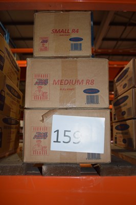 Lot 159 - Two boxes of medium R8 takeaway bags, approx...