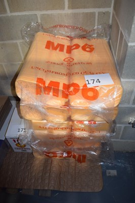 Lot 174 - Three bags of MP6 polystyrene food containers,...