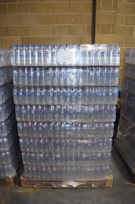 Lot 190 - Two pallets of bottled water each pallet...