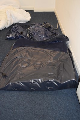 Lot 216 - Two self inflating camp beds (one a/f)