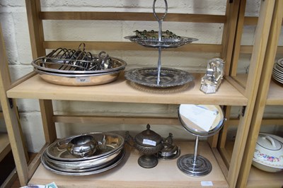 Lot 537 - QUANTITY OF SILVER PLATED WARES