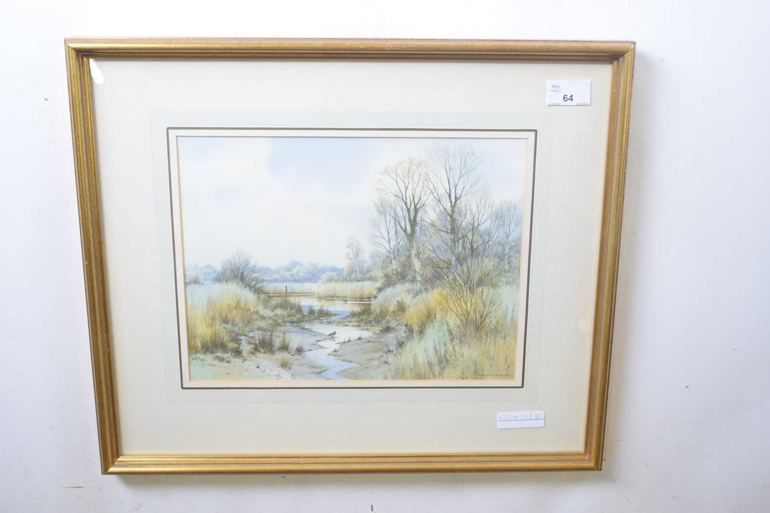 Lot 64 - Colin W Burns (B. 1944), signed watercolour,...