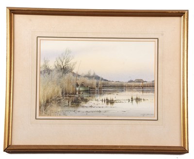 Lot 92 - Colin W Burns (B. 1944), signed watercolour,...