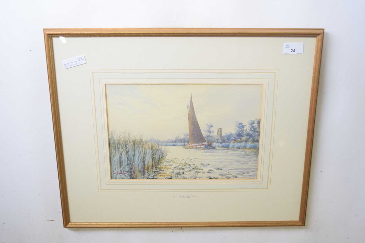 Lot 24 - Stephen John Batchelder (1849-1932), signed...